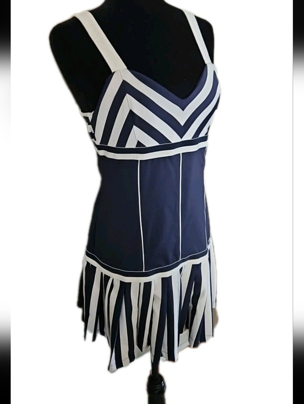 Fila Modern Heritage X Ginny Hilfiger Tennis Dress Run Dance Gym Golf Skirt M - Picture 3 of 12